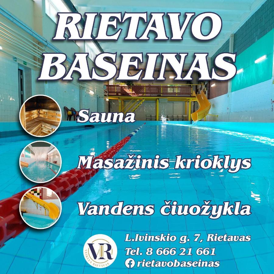 "Veiklus Rietavas" Apgyvendinimas Hostel Eksteriør bilde